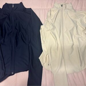 Old navy fitted workout jackets